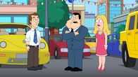 American Dad! – L-R: Felix, Stan, Francine