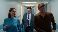 Parlament – V. l. n. r.: Ingeborg (Christiane Paul), Samy (Xavier Lacaille) und Toto (Lucas Englander).