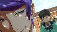 Tokio Ghoul – Shu Tsukiyama (l.); Ken Kaneki (r.)
