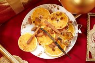 Schmatzo – Orangenscheiben mit Zimt und Mandeln.