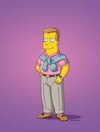 Die Simpsons – Moe hat seine Kneipe in einen trendigen Homo-Schuppen umgebaut. Grady ist einer der ersten Gäste.