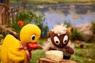 Unser Sandmännchen – Moppi überrascht Pitti und Schnattchen mit seinem Lieblingskäse. Doch der Original Munster Müffler riecht bestialisch.