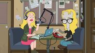 American Dad! – L-R: Francine, Roger