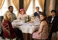 Table 19 - Liebe ist fehl am Platz – Lisa Kudrow (Bina Kepp), Craig Robinson (Jerry Kepp), June Squibb (Jo Flanagan), Stephen Merchant (Walter Thimble), Anna Kendrick (Eloise McGarry), Tony Revolori (Renzo Eckberg).