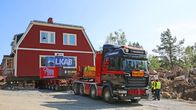 Megatransport – Wertvolle Fracht: Der historische Stadtkern von Malmberget, einer Stadt in Lappland, wird umgesiedelt.