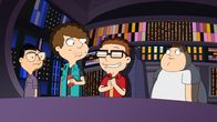 American Dad! – v.l.n.r.) Toshi; Snot; Steve; Barry