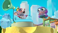 SuperKitties – SUPERKITTIES - “Get the Boot” (Disney) LAB RAT, OTTO