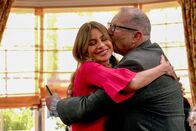 Modern Family – L-R: Gloria Delgado-Pritchett (Sofía Vergara) and Jay Pritchett (Ed O'Neill)
