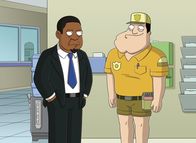 American Dad! – Turlington (l.); Stan Smith (r.)