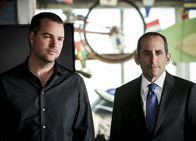 Navy CIS: L.A. – G. Callen (Chris O'Donnell, l.); John Rogers (Peter Jacobson)