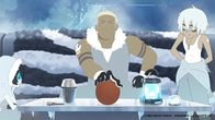 Droners – Pawel von den Cold Kings zeigt Manta (r.) seine unlauteren Methoden, um das nächste Rennen zu gewinnen.