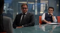 Bull – Dr. Jason Bull (Michael Weatherly, l.); Benny Colón (Freddy Rodriguez, r.)
