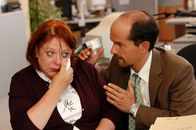 Stromberg – L-R: Erika Burstedt (Martina Eitner-Acheampong), Bernd Stromberg (Christoph Maria Herbst)