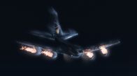 Mayday - Alarm im Cockpit – CGI - BA Flug 009, brennende Triebwerke.
