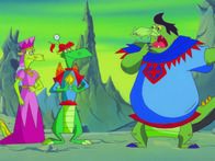 Die Ritter der Schwafelrunde – Bis auf den heutigen Tag wird davon ausgegangen, dass König Artus und seine Ritter der Tafelrunde Menschen waren, doch weit gefehlt!. Denn sie alle waren Drachen!