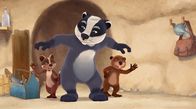 Mama Fuchs und Papa Dachs – Edmund hat eine tolle Überraschung, denn Martin und Biva dürfen im Dachsbau übernachten.