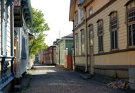 Reisewege – Die historische Altstadt von Rauma wurde zum Weltkulturerbe erklärt.