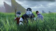 Onward: Keine halben Sachen – (v.l.n.r.) Ian Lightfoot; Barley Lightfoot; Wilden Lightfoot