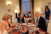 Sturm der Liebe – (v.l.n.r.) Charlotte (Mona Seefried); Julius (Michele Oliveri); Werner (Dirk Galuba); Doris (Simone Ritscher)