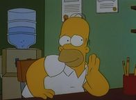 Die Simpsons – Homer fasziniert seine Schüler mit Erzählungen aus seinem Privatleben mit Marge.