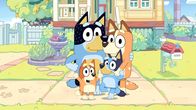 Bluey – L-R: Bandit, Bingo, Bluey, Chilli
