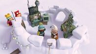 Snowsnaps' Winterspiele – Jonas und Sami fahnden von der Festung aus nach Leben im All.