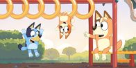 Bluey – L-R: Bluey, Bingo, Chilli