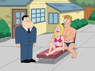 American Dad! – L-R: Stan, Francine, Jim