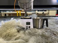 Smart Shopper – Wasserkraft gegen Günstig-Küchenmaschine: 3000bar zerschneiden das Gerät.