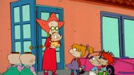 Rugrats – L-R: Lil DeVille, Phil DeVille, Didi Pickles, Dil Pickles, Angelica Pickles, Tommy Pickles, Chuckie Finster