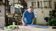 Handwerkskunst! – Martin Sammet bei der Arbeit.