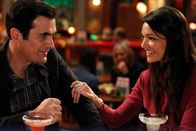 Modern Family – L-R: Phil Dunphy (Ty Burrell), Valerie (Janelle Marra)