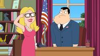 American Dad! – L-R: Francine, Stan