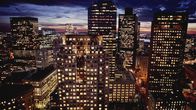 Die Amerika-Saga – New York bei Nacht im Jahr 2010.