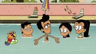 Die Casagrandes – L-R: Sergio, Carlos Jr. Casagrande, Bobby Santiago, Ronnie Anne, Carlota Casagrande