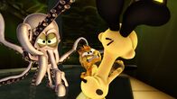 The Garfield Show – Als die Donuts in der Kanalisation landen wartet zu allem Unglück auch noch ein gefräßiger Riesenkrake auf Odie und Garfield…