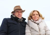 Sturm der Liebe – André (Joachim Lätsch, l.); Nicola (Kerstin Gähte, r.)