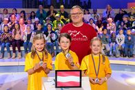 1, 2 oder 3 – Das Team aus Lassing/Österreich hat viel Spaß beim Quizzen.