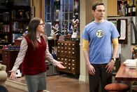 The Big Bang Theory – Mayim Bialik (Amy Farrah Fowler), Jim Parsons (Sheldon Cooper).