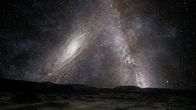 Faszination Weltall – In einigen Milliarden Jahren wird sich unser Himmel verändern. Die Milchstraße wird mit unserer Nachbargalaxie Andromeda kollidieren.