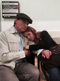 Married with Secrets – Elaine and Father as she is about to check herself in for mental health problems.