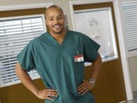 Scrubs - Die Anfänger – (6. Staffel) - Das Leben als Arzt bereitet ihm oft Kopfzerbrechen: Turk (Donald Faison) ...