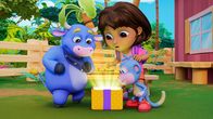 Dora – v.li.: Benny, Dora, Boots