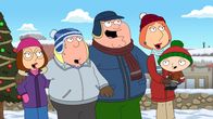 Family Guy – (v.l.n.r.) Meg Griffin; Chris Griffin; Peter Griffin; Lois Griffin; Stewie Griffin
