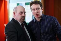 Scott & Bailey – DC Pete Readyough (Tony Mooney, l.); DC Kevin Lumb (Danny Miller, r.)