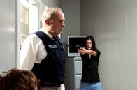 Tatort – LKA-Ermittler Felix Murot (Ulrich Tukur) und Nadja Eschenbach (Nadine Dubois).