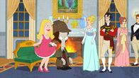 American Dad! – Francine (l.), Roger (2.v.l.)