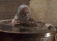 Die glorreichen 10 – Forschung in der Badewanne: Archimedes entdeckt die spezifische Dichte. Honorarfrei - nur für diese Sendung bei Nennung ZDF und Jens BoeckForschung in der Badewanne: Archimedes entdeckt die spezifische Dichte. Honorarfrei - nur fur diese Sendung bei Nennung ZDF und Jens Boeck