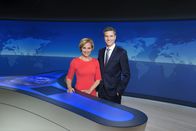 Tagesthemen – L-R: Caren Miosga und Ingo Zamperoni