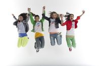 TanzAlarm – V.l.: Leoni, Lara, Annika und Kim